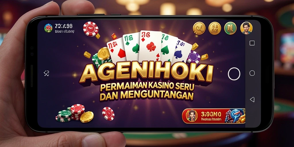 Screenshot menunjukkan gameplay AGENHOKI yang penuh aksi dan menarik.