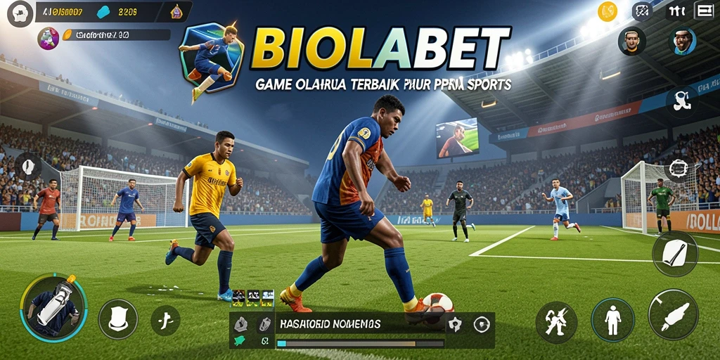 Tampilan gameplay seru dan penuh aksi di BIOLABET.