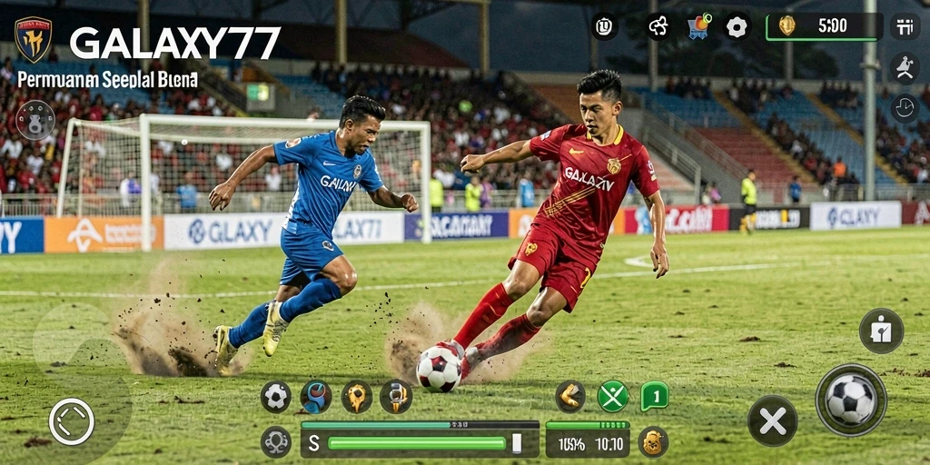 Tampilan gameplay GALAXY77 yang mendebarkan dan penuh strategi.