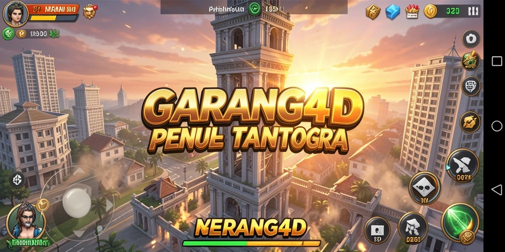 Gameplay menegangkan dalam GARANG4D dengan pertahanan menara yang strategis.