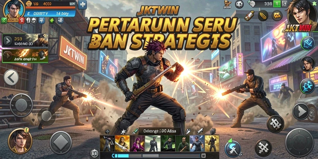 Tampilan pertarungan epik dalam JKTWIN dengan aksi yang mendebarkan.