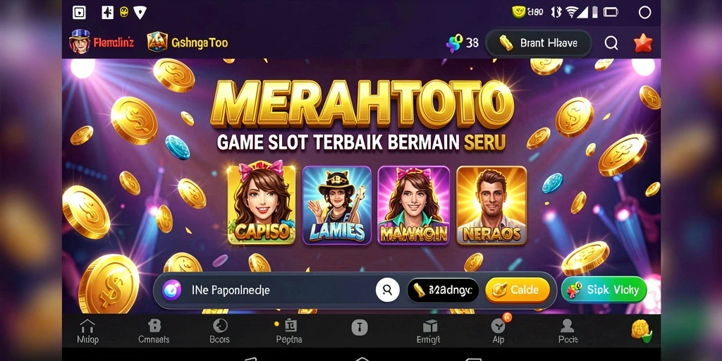 Tampilan menarik gameplay slot MERAHTOTO yang menghibur.
