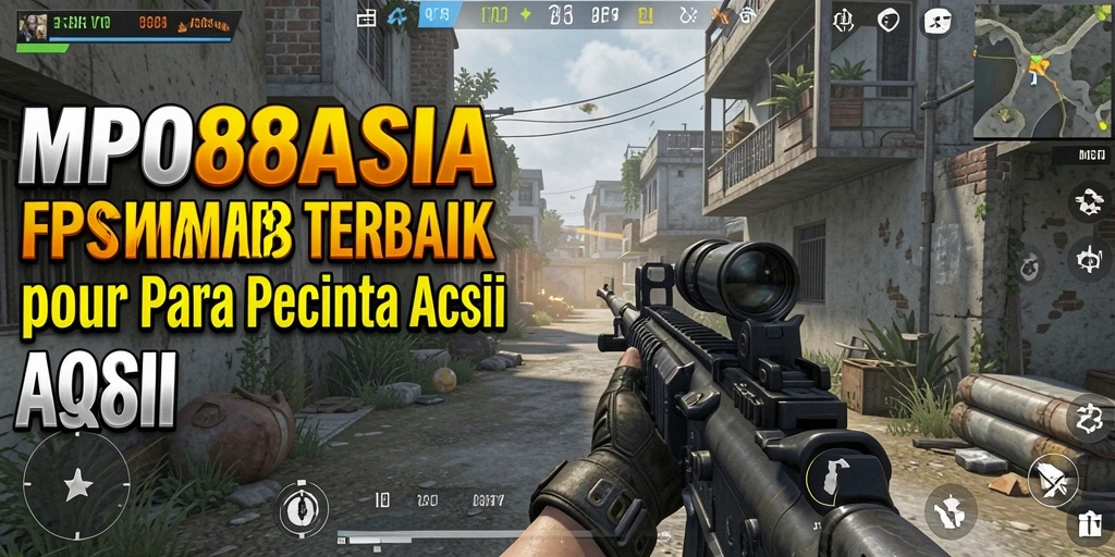 Screenshot gameplay MPO88ASIA menampilkan aksi tembak-menembak yang intens.