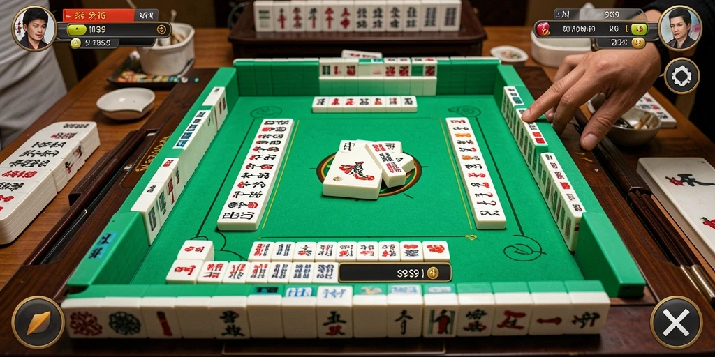 Tampilan gameplay Mahjong yang menantang dan seru di S9S9.