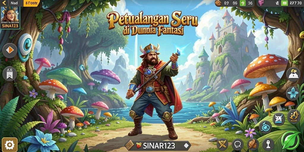 Gameplay seru dan menegangkan di dunia petualangan SINAR123.