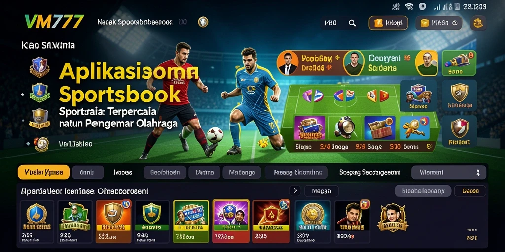 Tampilan menarik dari gameplay Sportsbook VM777 yang penuh aksi.