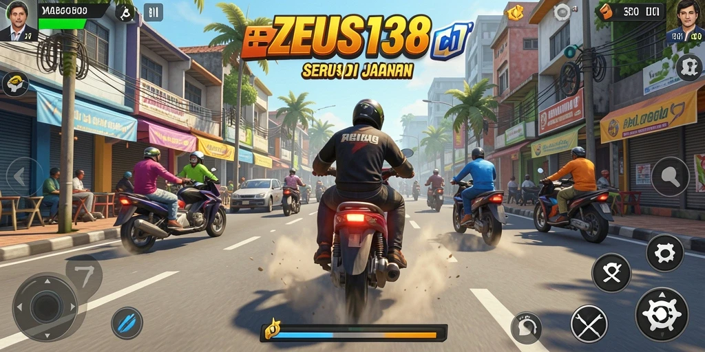 Gameplay balapan yang intens dan mendebarkan di ZEUS138.
