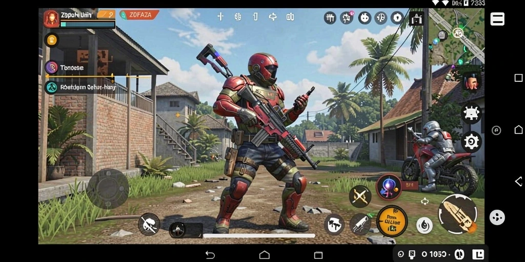 Screenshot utama ZOFAZA menampilkan antarmuka yang ramah pengguna dan fungsional.